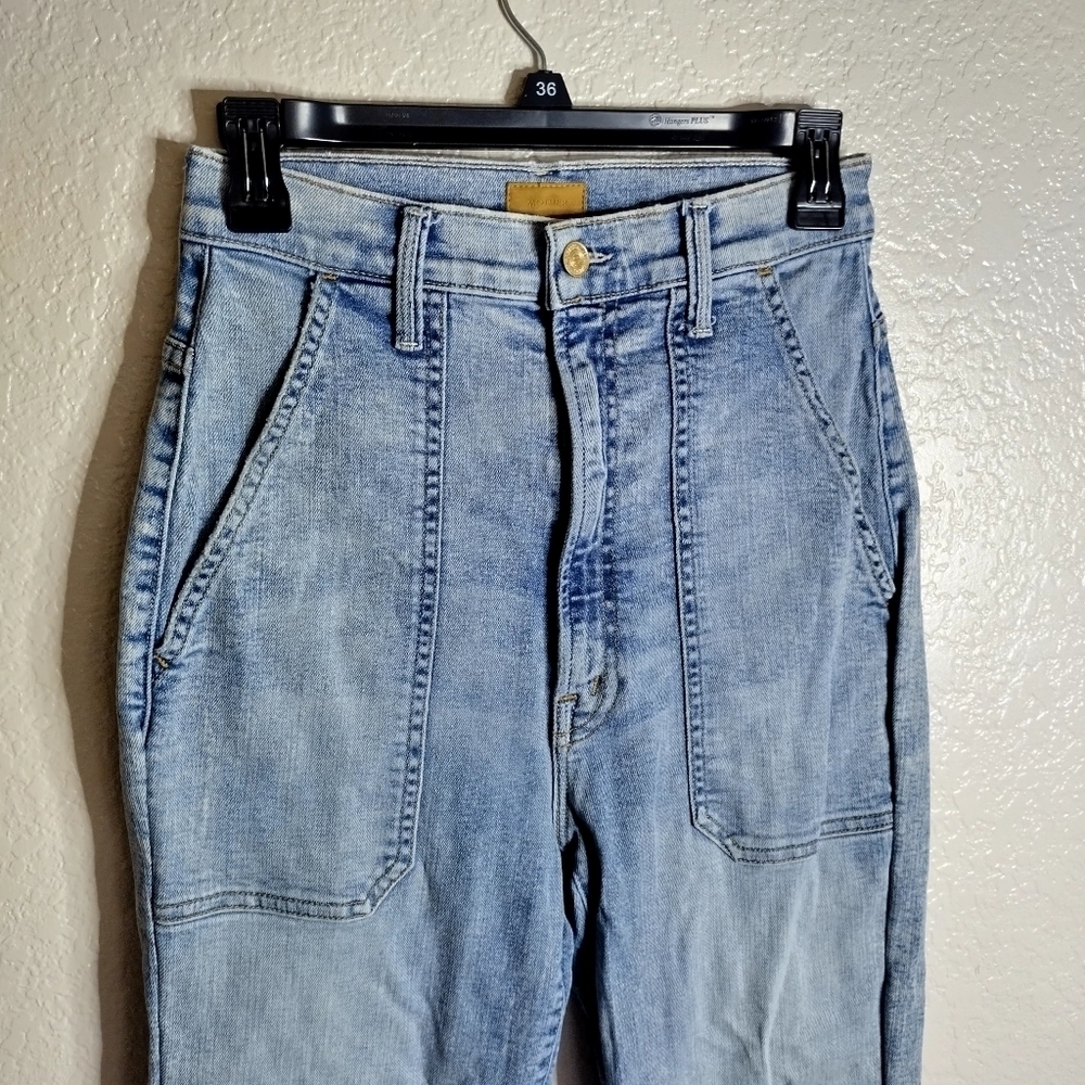 Mother The Wrapper Patch Spring Ankle Jeans In Ma… - image 3